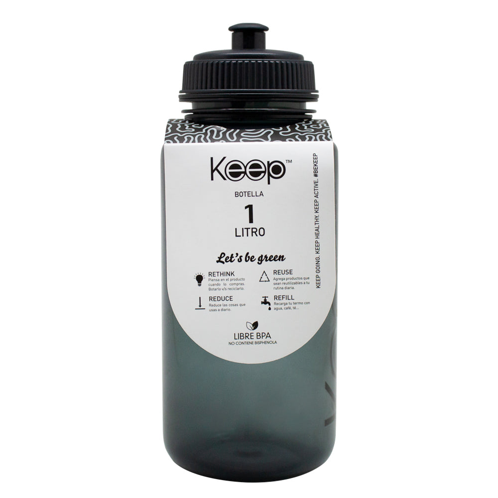 Botella para Agua 1 Litro Keep