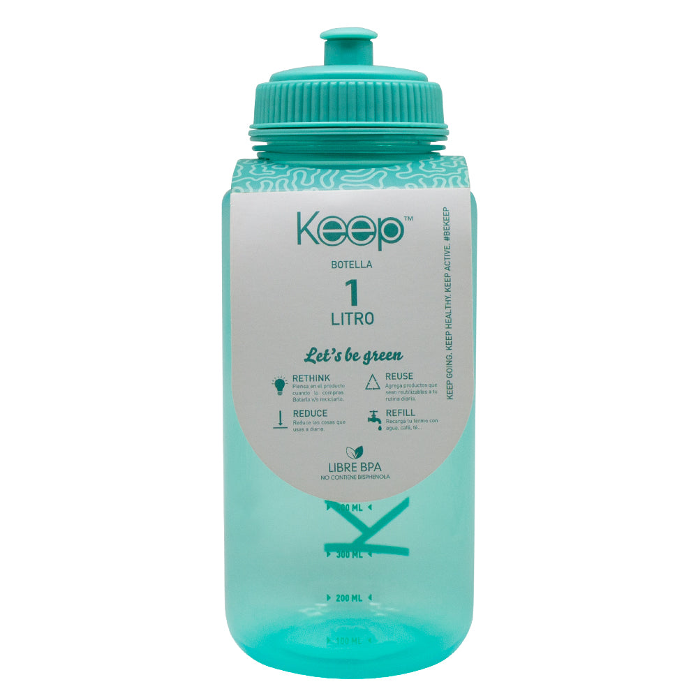 Botella para Agua 1 Litro Keep