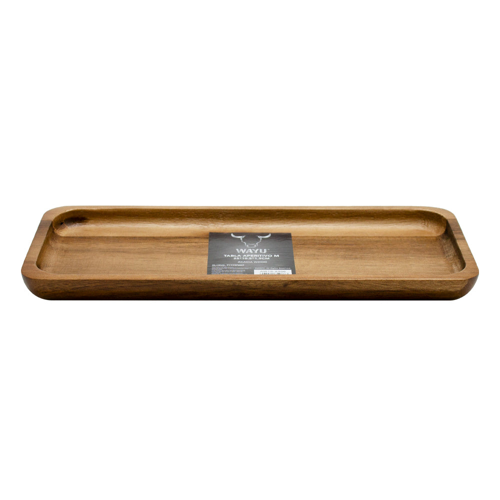 Tabla para Aperitivo Madera Acacia 25 cm Wayu