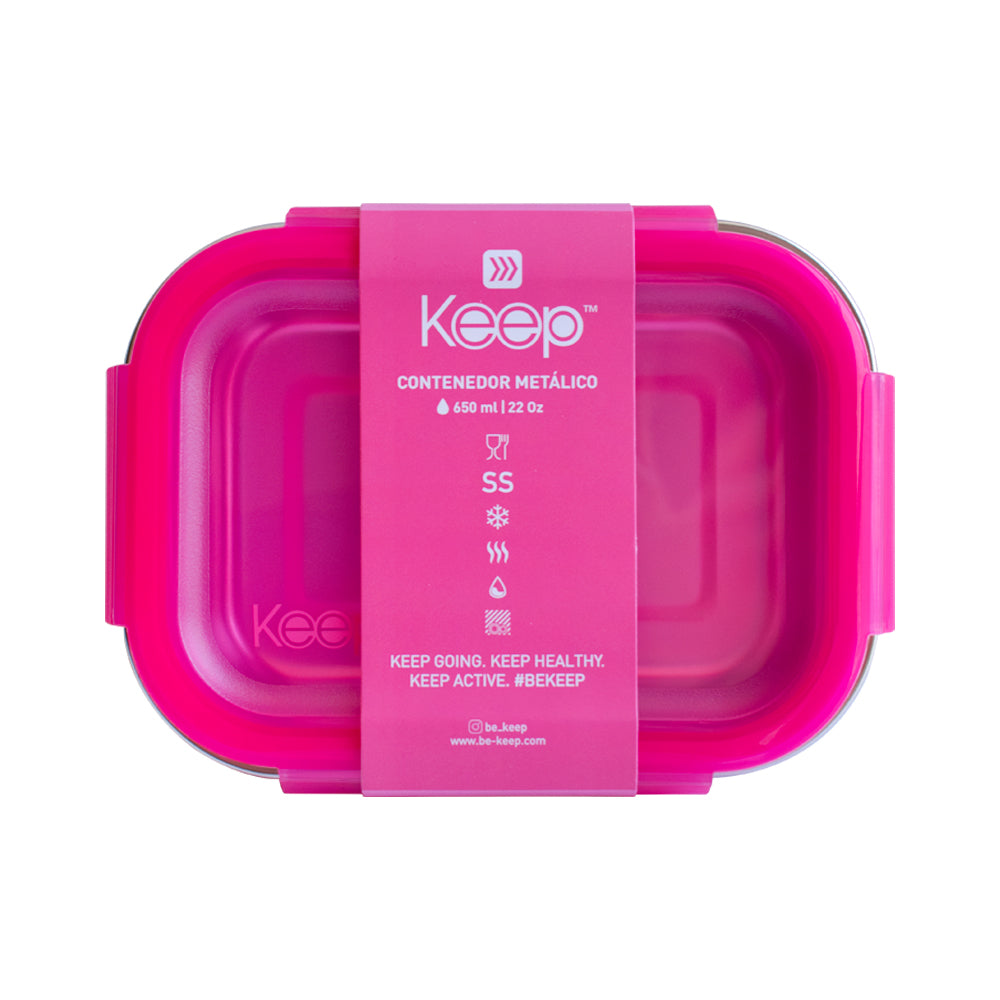 Hermetico Metalico 650 ml Keep