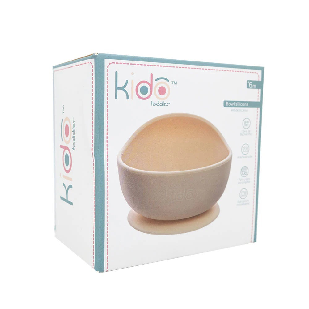Bowl Silicona Ventosa Kido