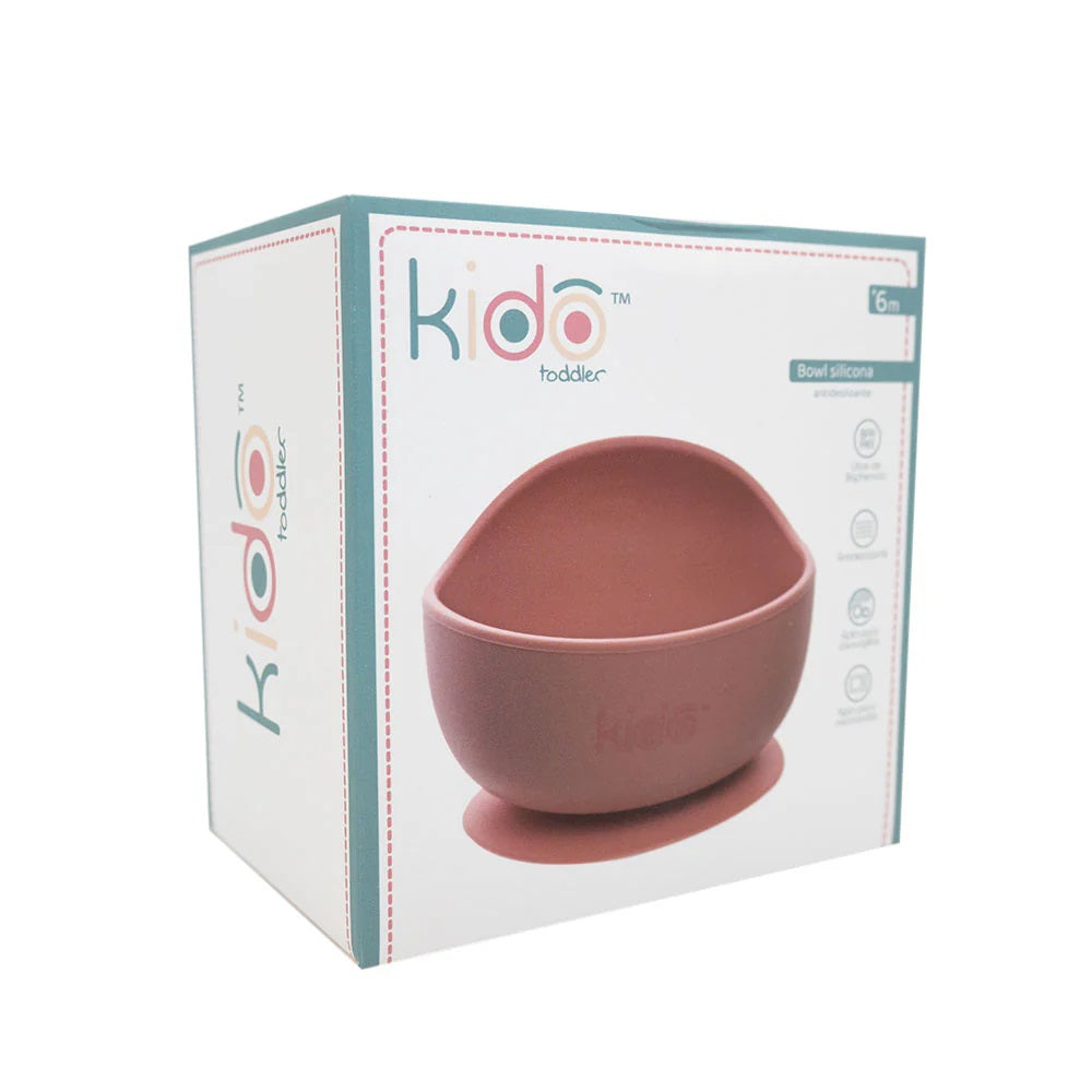 Bowl Silicona Ventosa Kido