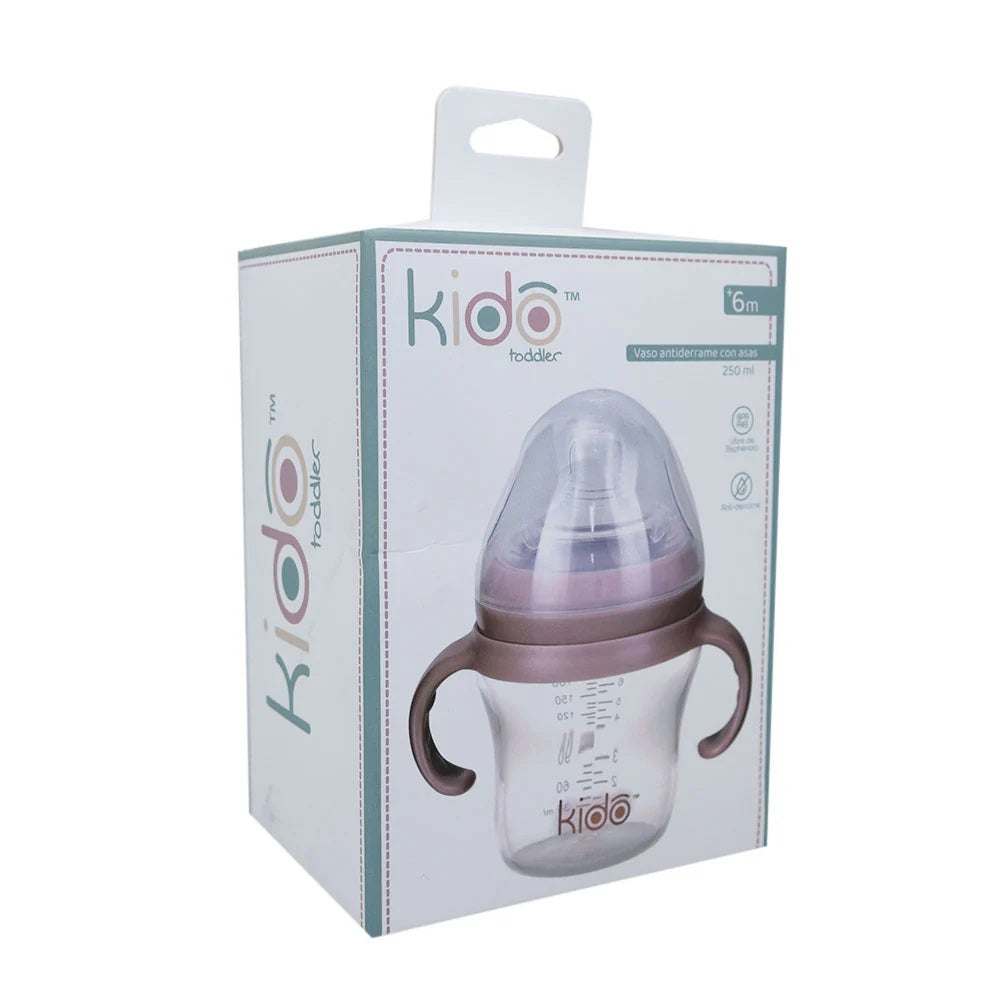 Vaso Antiderrame con Asas Kido