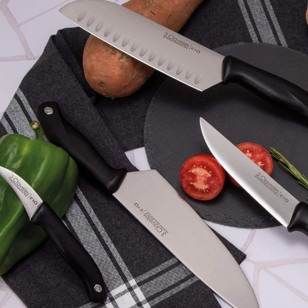 Cuchillo Mondador Filarmónica 6 cm 3 Claveles