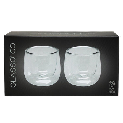 Set 2 Mug Espresso Doble Pared 90 ml Glasso