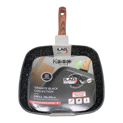 Grill Plancha Antiadherente Granito Keep