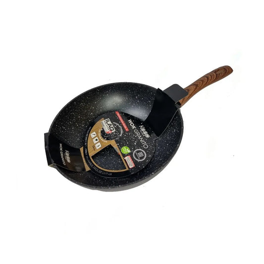 Wok Sartén Antiadherente Granito 28 cm Keep