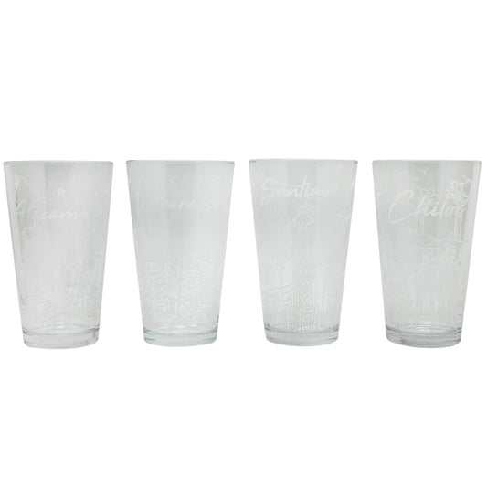 Set 4 Vasos Chile Collection 475 ml Glasso