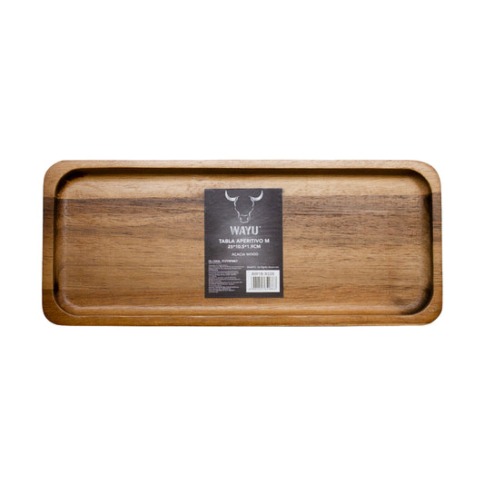 Tabla para Aperitivo Madera Acacia 25 cm Wayu