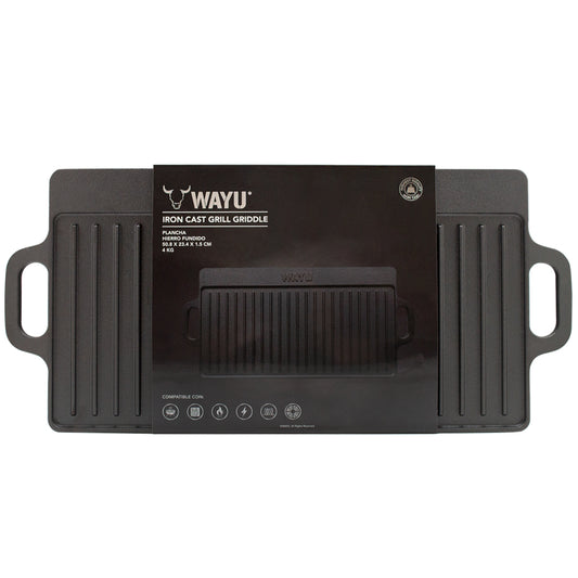 Plancha Reversible Hierro Fundido Wayu