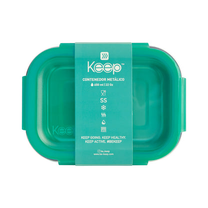 Hermetico Metalico 650 ml Keep