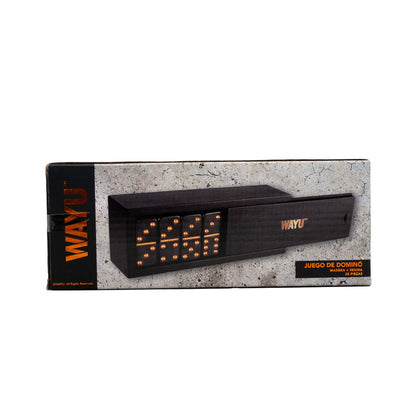 Juego De Domino Caja Madera Wayu