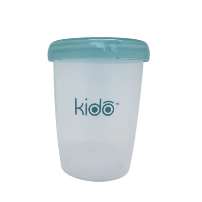 Set 4 Vasos PP de Almacenamiento 180ml Kido