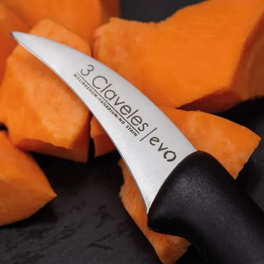 Cuchillo Mondador Filarmónica 6 cm 3 Claveles