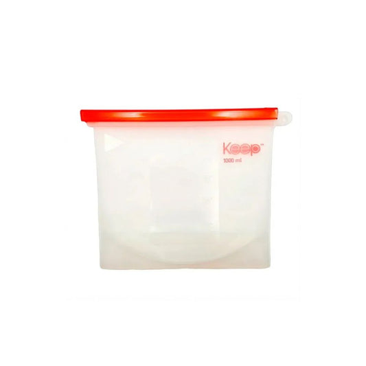 Bolsa de Silicona Reutilizable 1000 ml Keep